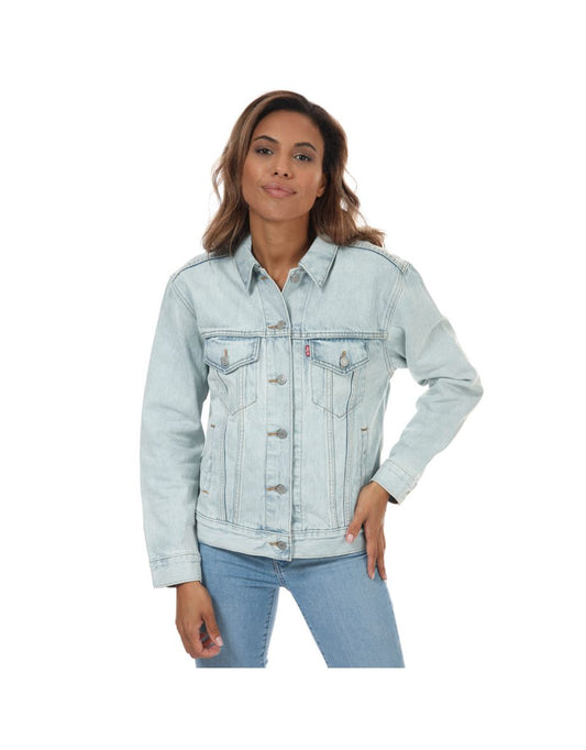 Giacca Levi's Ex-Boyfriend Trucker da donna in blu