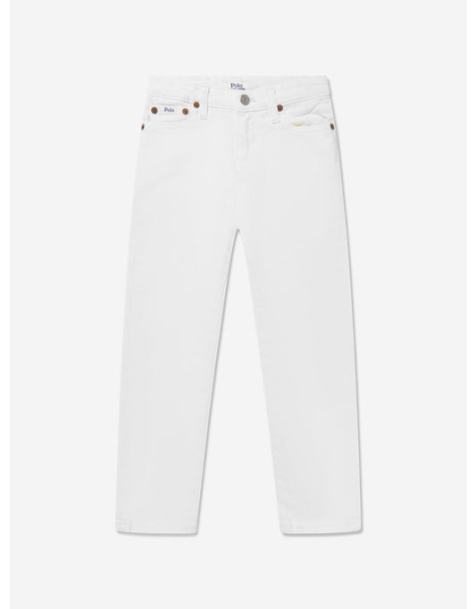 Calça jeans Slim Fit Sullivan White para meninos