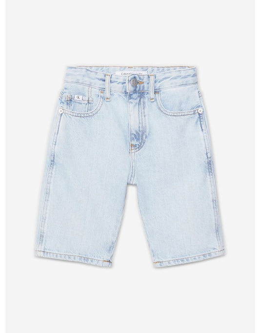 Calvin Klein Pantalones cortos vaqueros relaxed fit para chicos en azul