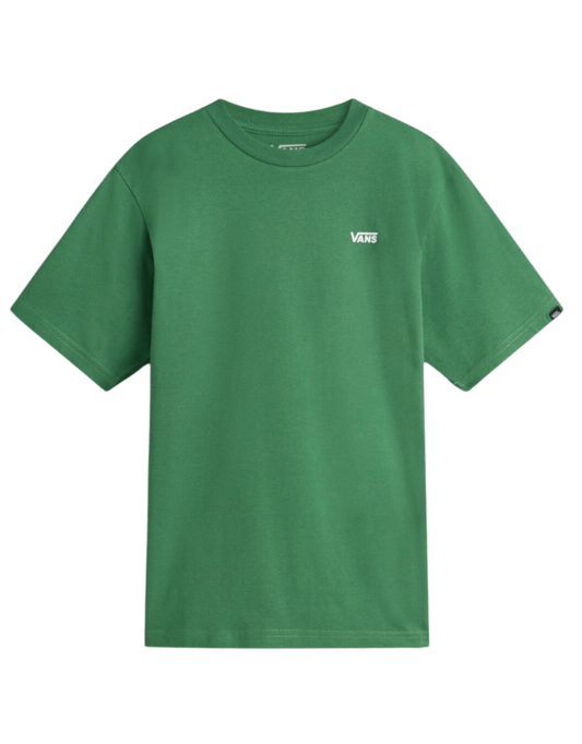 Camiseta de manga curta com gola alta e peito esquerdo da Vans Kids
