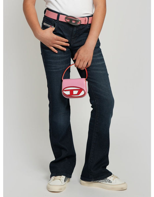 Diesel Girls Ebbey - Jeans svasati blu