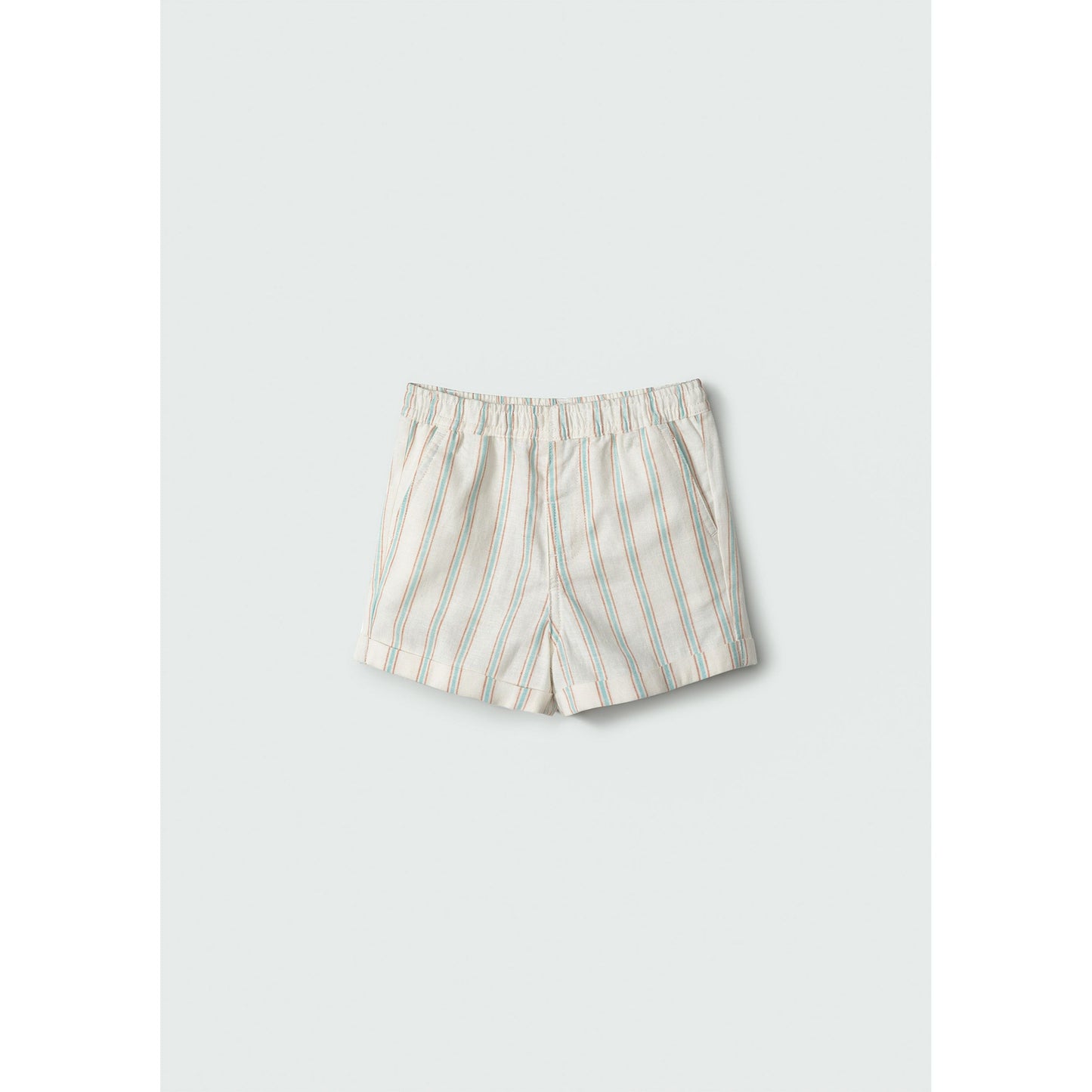 Shorts de linho para bebê menino