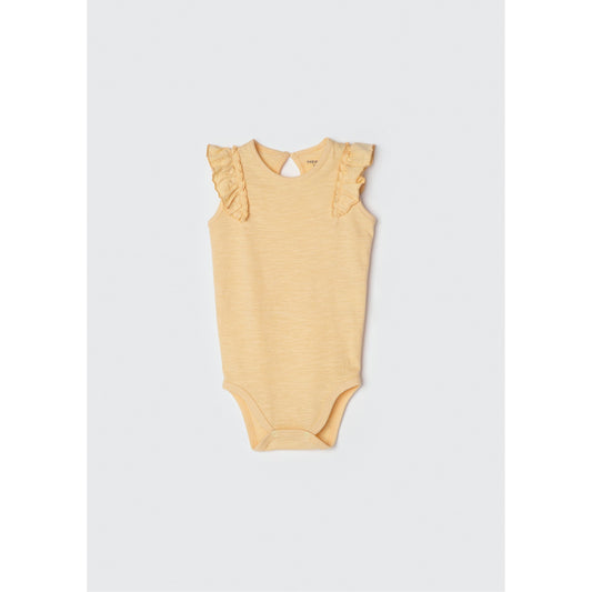 Camiseta de tirantes con volantes para bebé