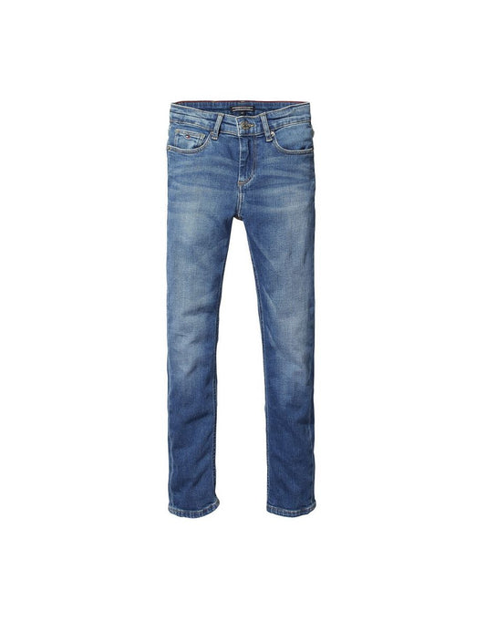 Jeans slim fit para idades entre 12 e 16 anos