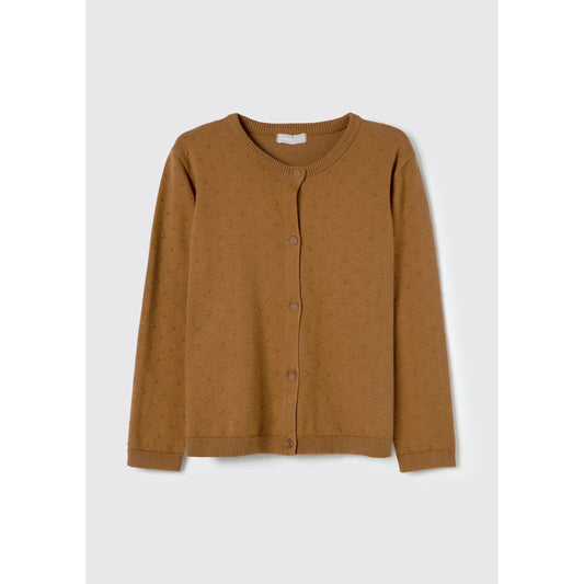 Cardigan a maglia per bambina