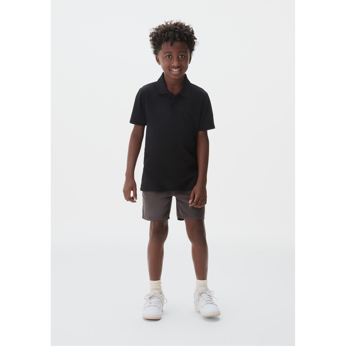 Camisa polo Piquet de manga curta para meninos