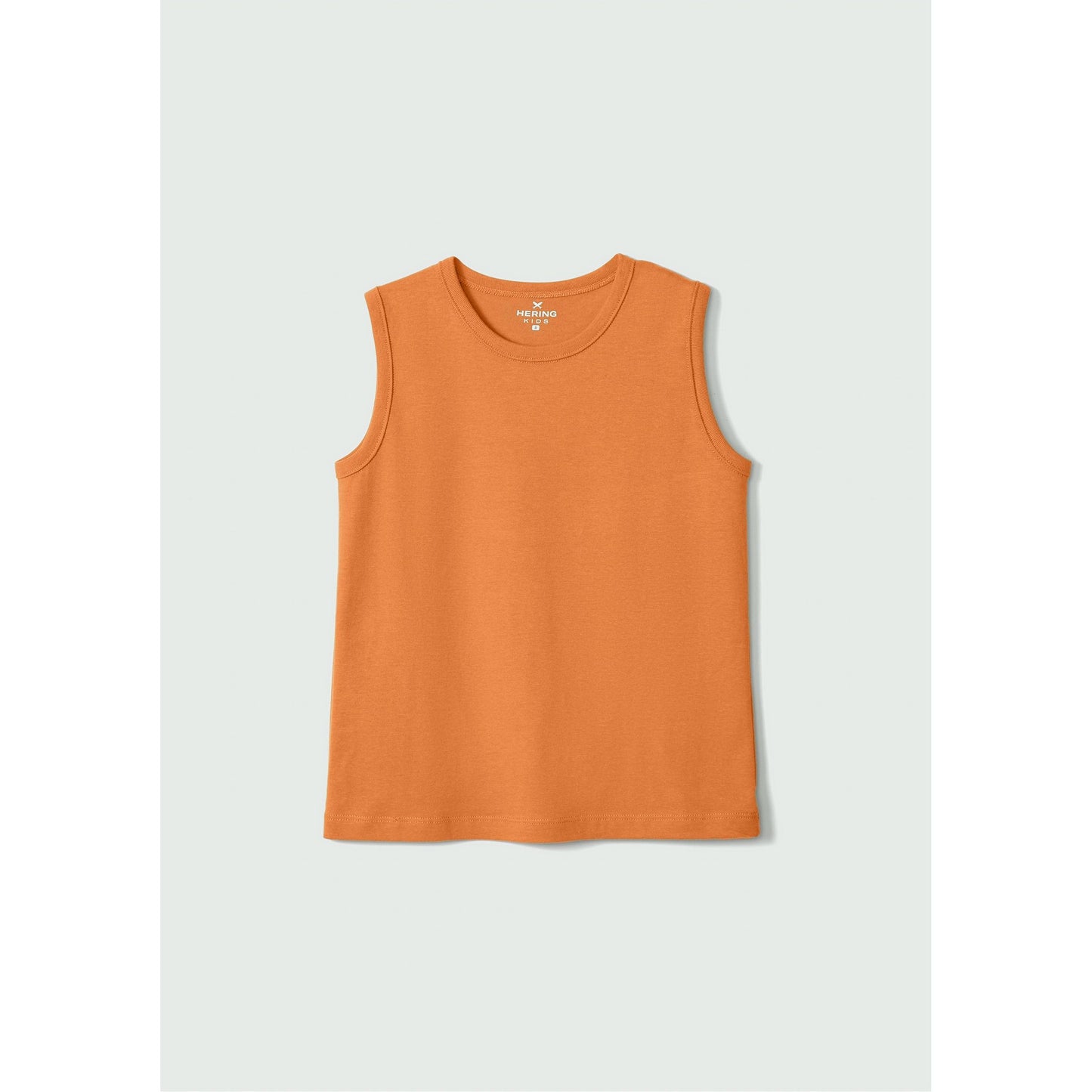 Boys' Basic Sleeveless Shirt with Traditional Fit