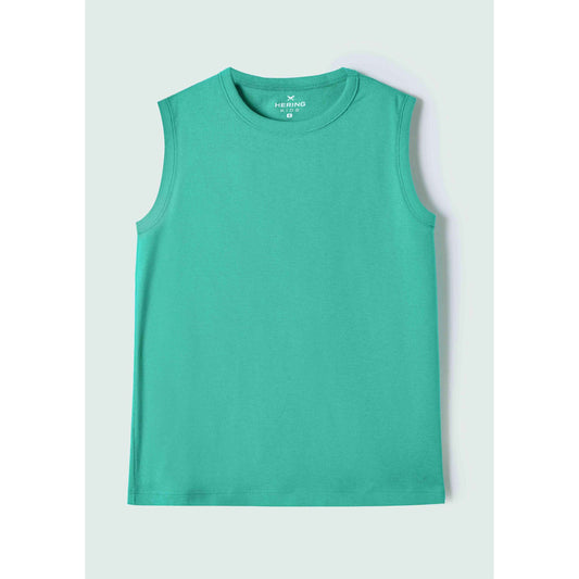 Camiseta de tirantes infantil básica - Corte normal