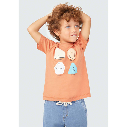 Maglietta da bambino con stampa interattiva