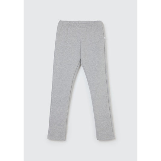 Leggings da bambina con felpa di base foderata in pile