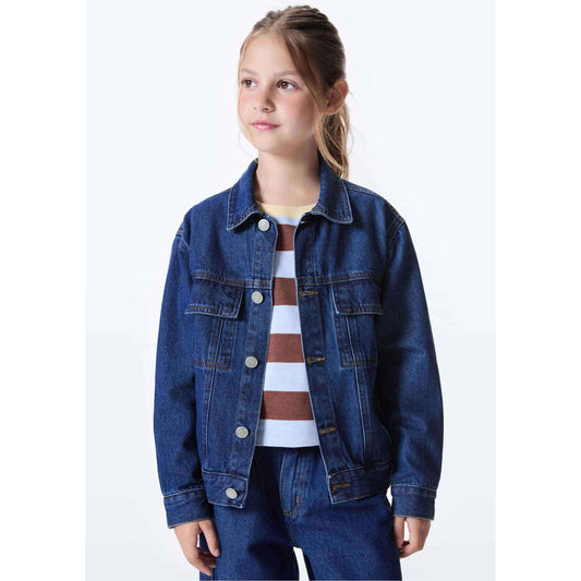 Chaqueta vaquera oversize para niños
