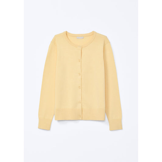 Cardigan da bambina lavorato a maglia