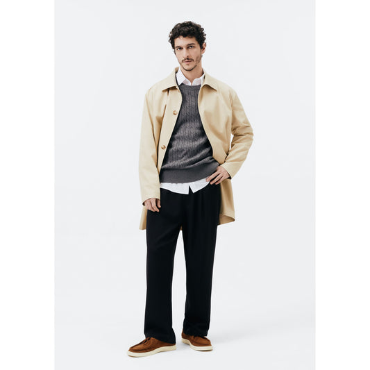 Pantaloni da uomo dal taglio rilassato con tasche laterali
