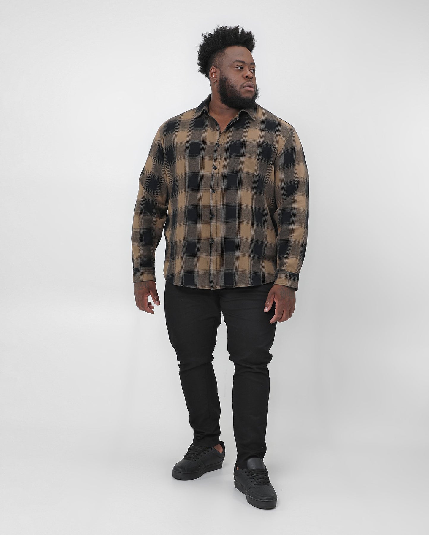 Chino Jeans Preto Plus Size Masculino | Pool Jeans