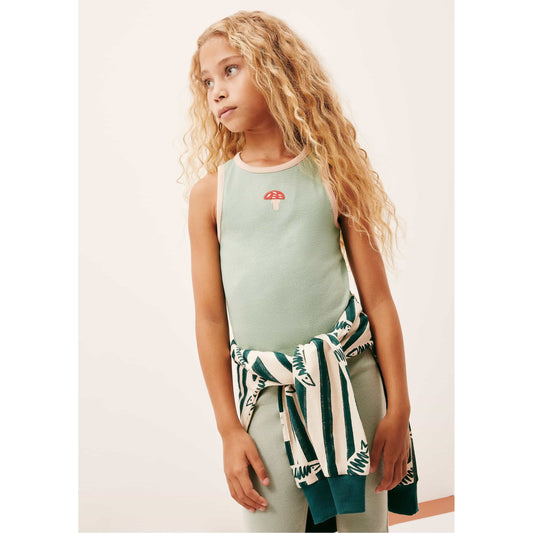 Canotta ricamata da bambina - Collezione Hering Kids + Renata Vanzetto