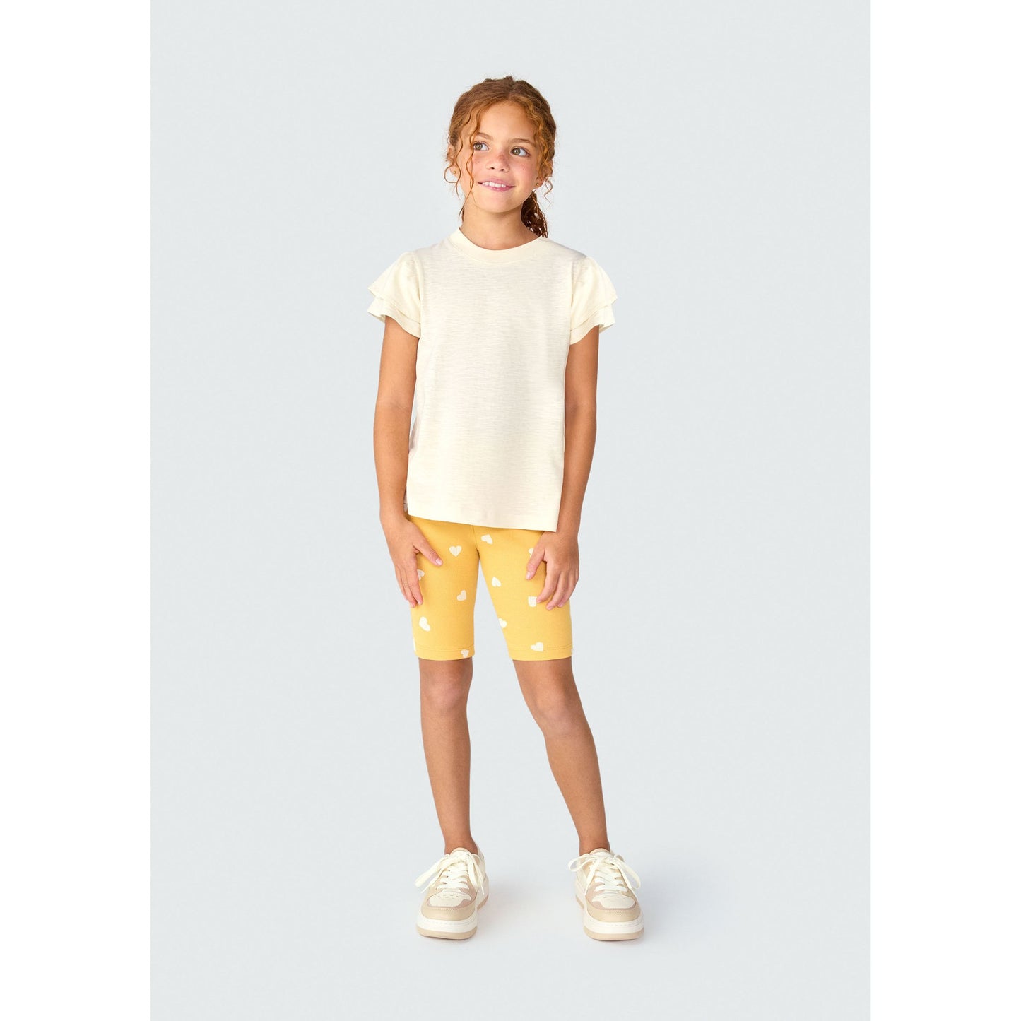 Pantaloncini stampati da bambina