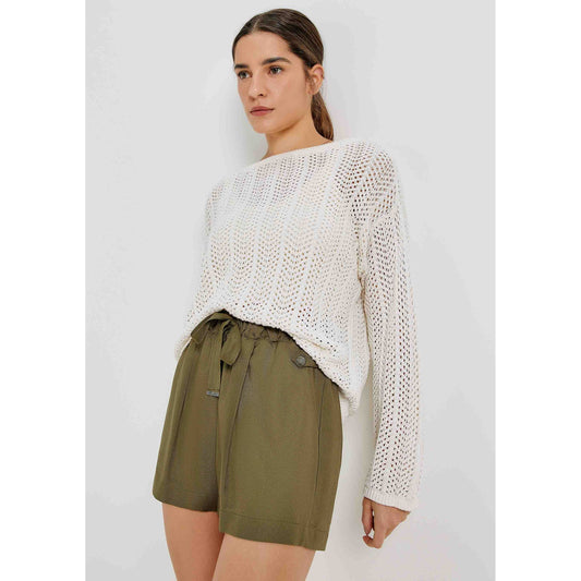 Pantaloncini da uomo Basic a vita media in viscosa