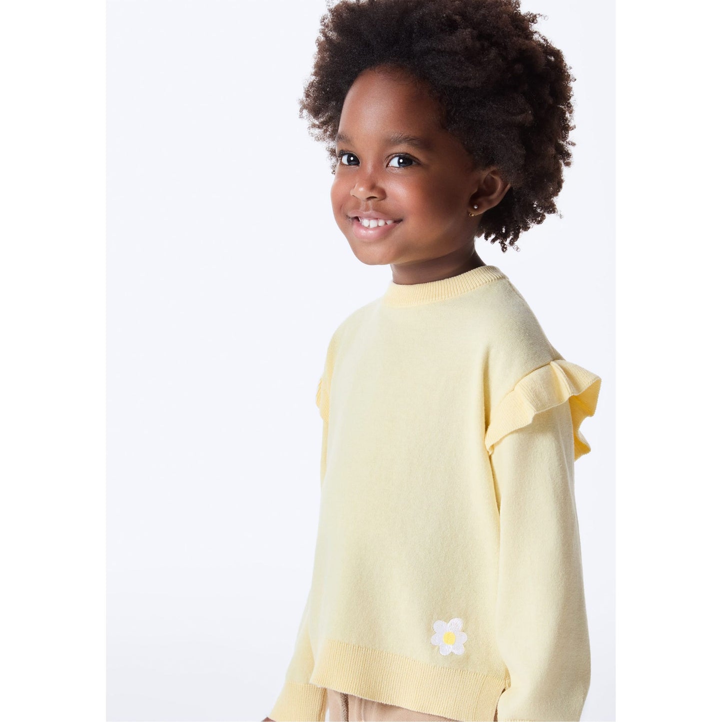 Maglione a maglia per bambina