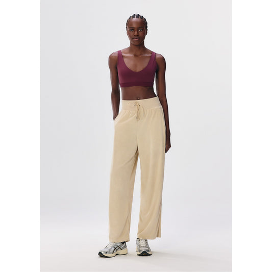 Pantaloni a gamba larga da uomo in felpa