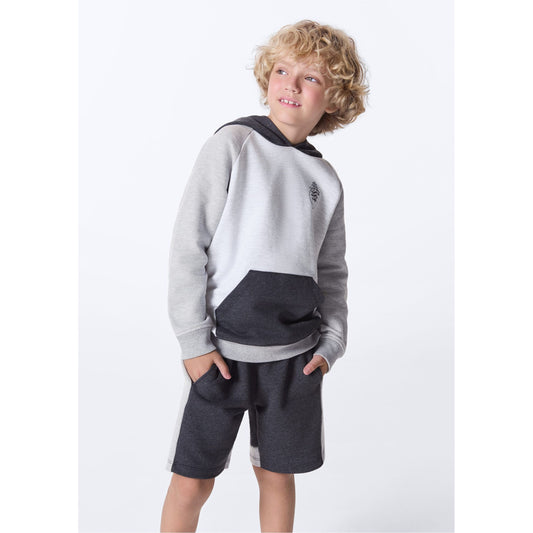 Pantaloncini corti da ragazzo con pannelli
