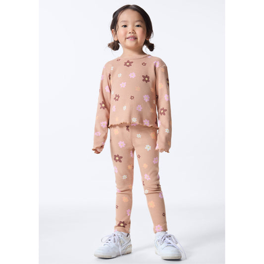 Leggings stampati per bambina