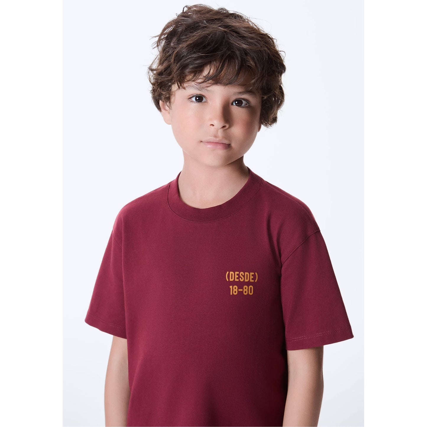 Oversized Printed Kids' T-Shirt for Boys