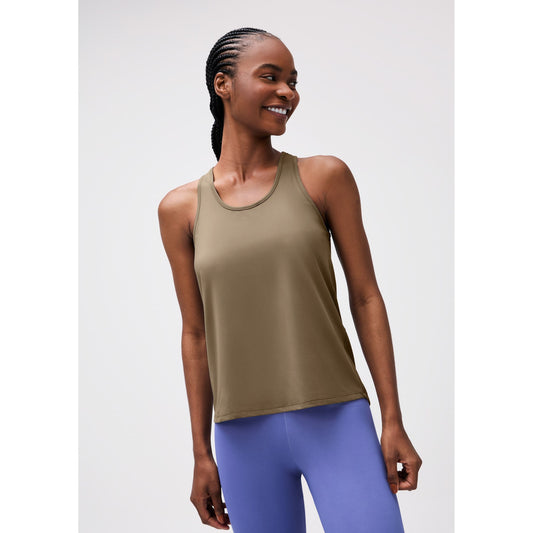 Camiseta de tirantes deportiva Racerback para hombre con protección UV