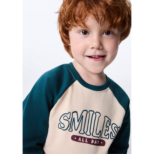 Maglietta Raglan da bambino