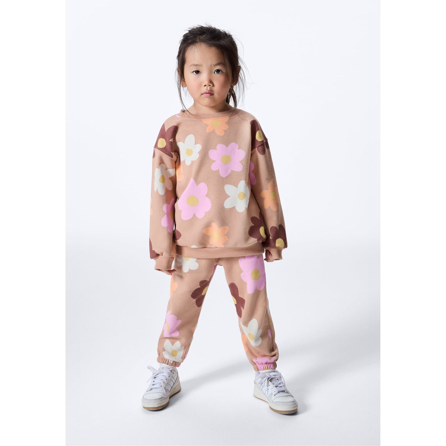 Pantaloni da jogging stampati per bambina