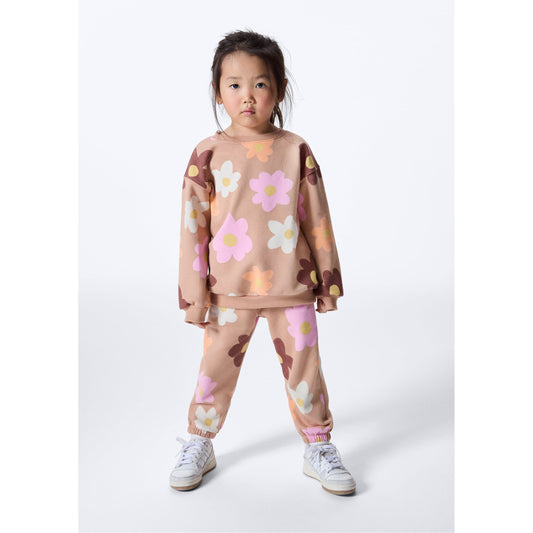Pantaloni da jogging stampati per bambina