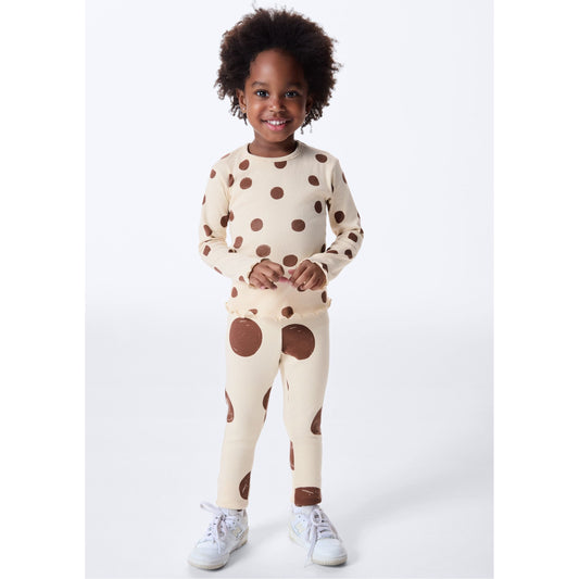 Leggings stampati per bambina