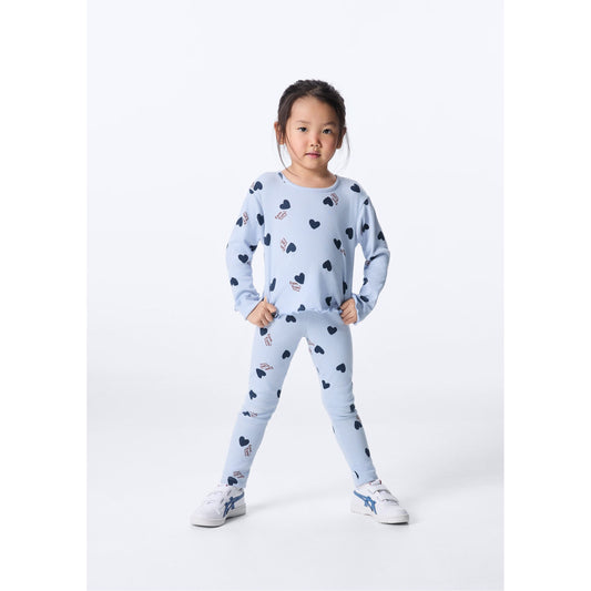 Leggings stampati per bambina