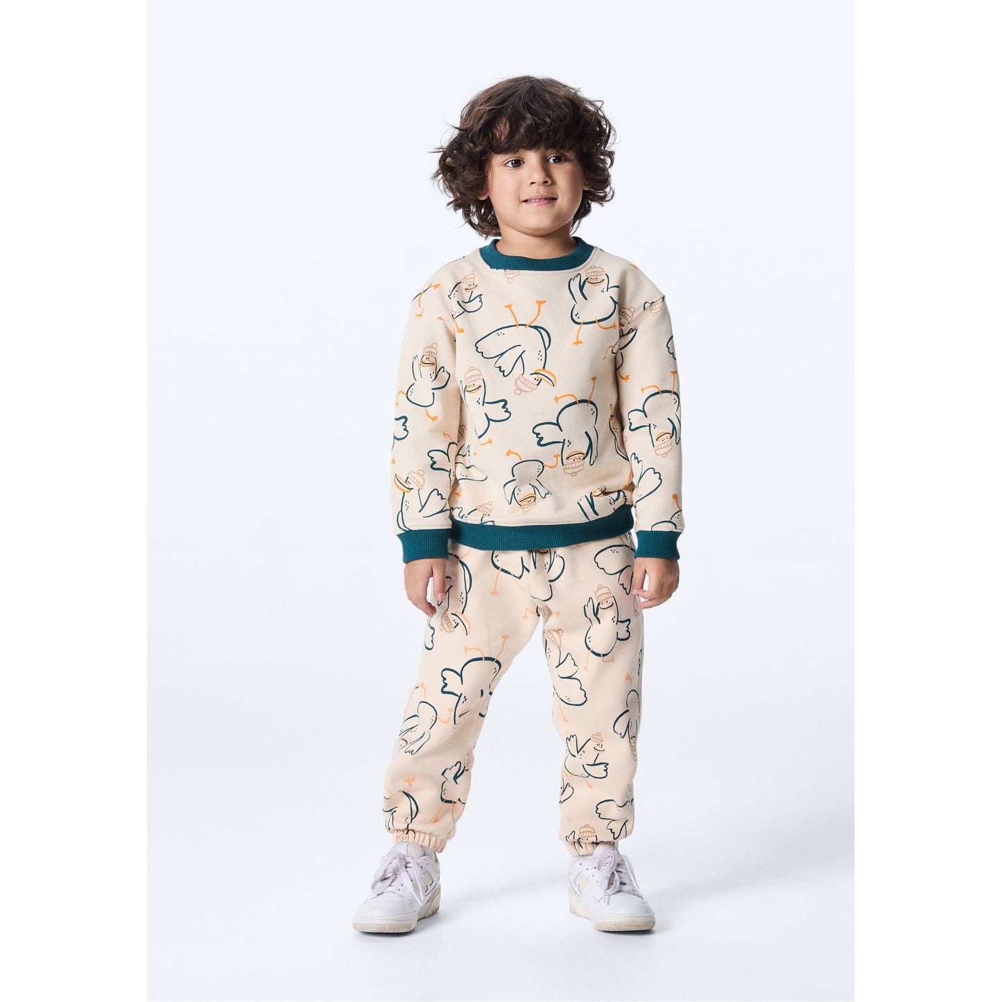Calça de moletom estampada para meninos