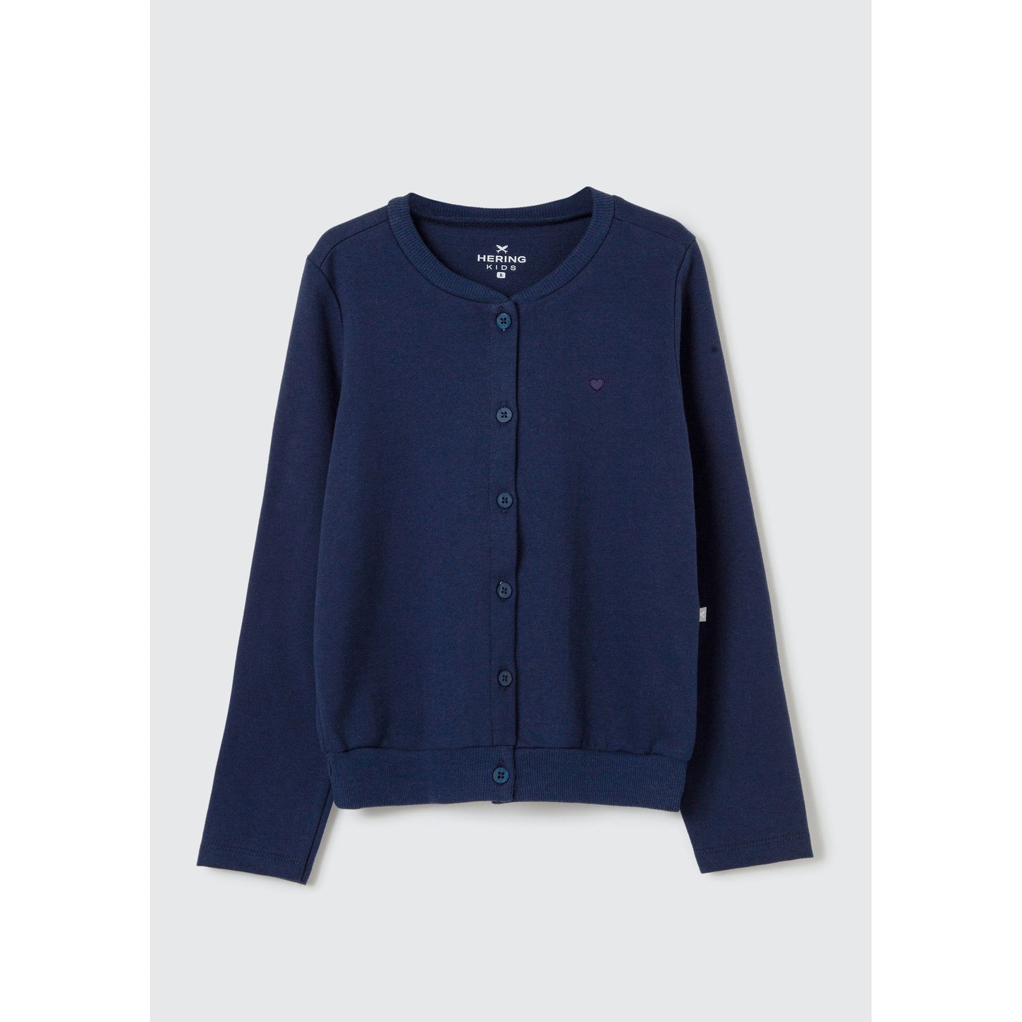 Giacca Basic da bambina con patch - Hering Kids