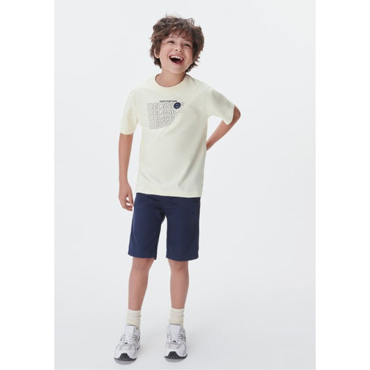 Maglietta stampata oversize da ragazzo
