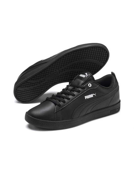 Zapatillas Puma Smash v2 L Negro Mujer