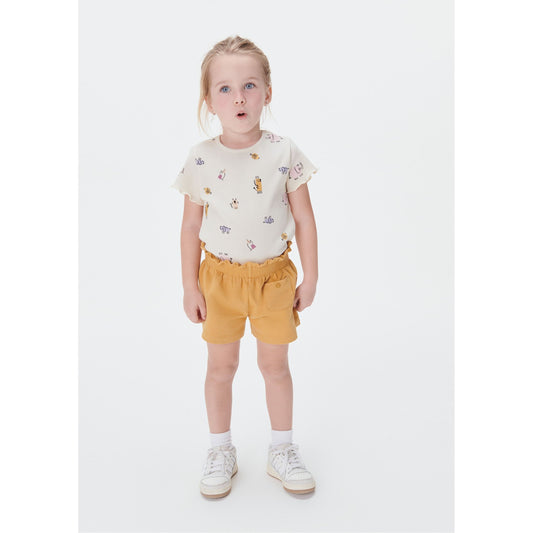 Shorts de moletom para meninas