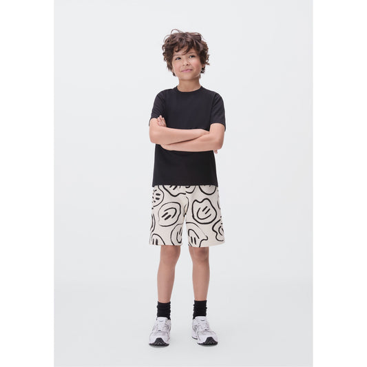 Pantaloncini da ragazzo con gamba dritta