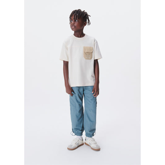 Pantaloni Jogger in nylon da ragazzo