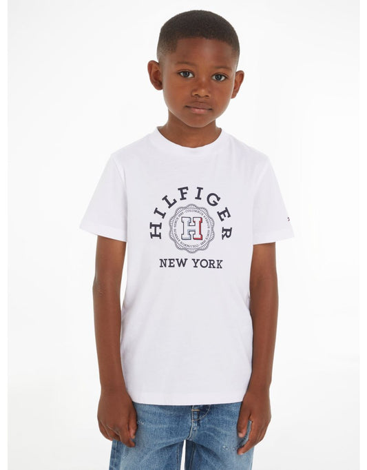 Camiseta Monotype Arch para meninos em branco