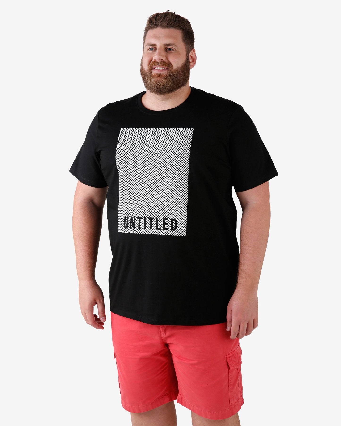 Maglietta a maniche corte Untitled Plus Size - Nero