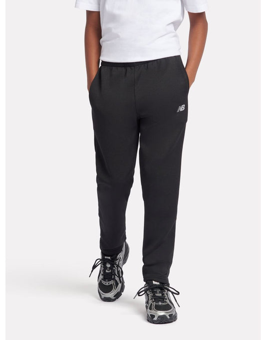 Joggers New Balance Tricot para niños en negro