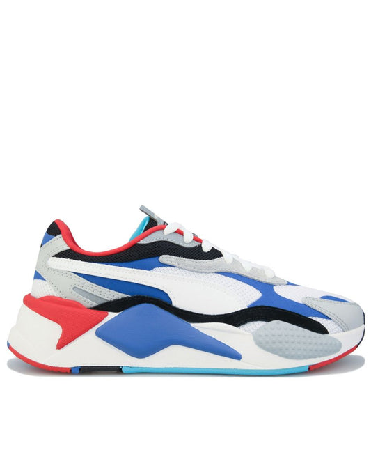 Zapatillas Puma RS-X3 Puzzle, Blanco, Niño