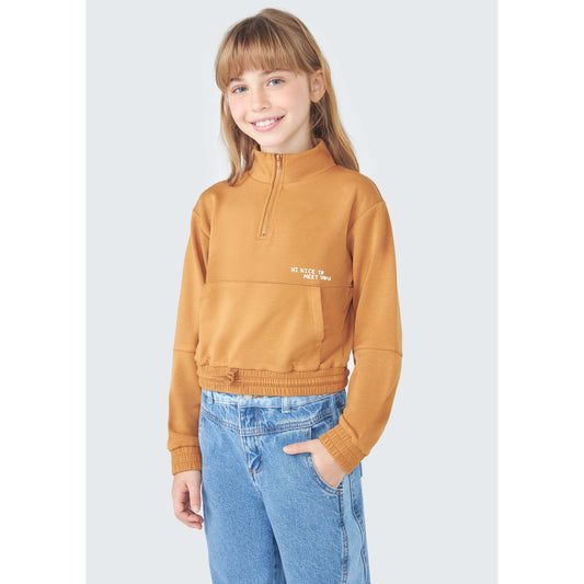 Jersey cuello alto niña