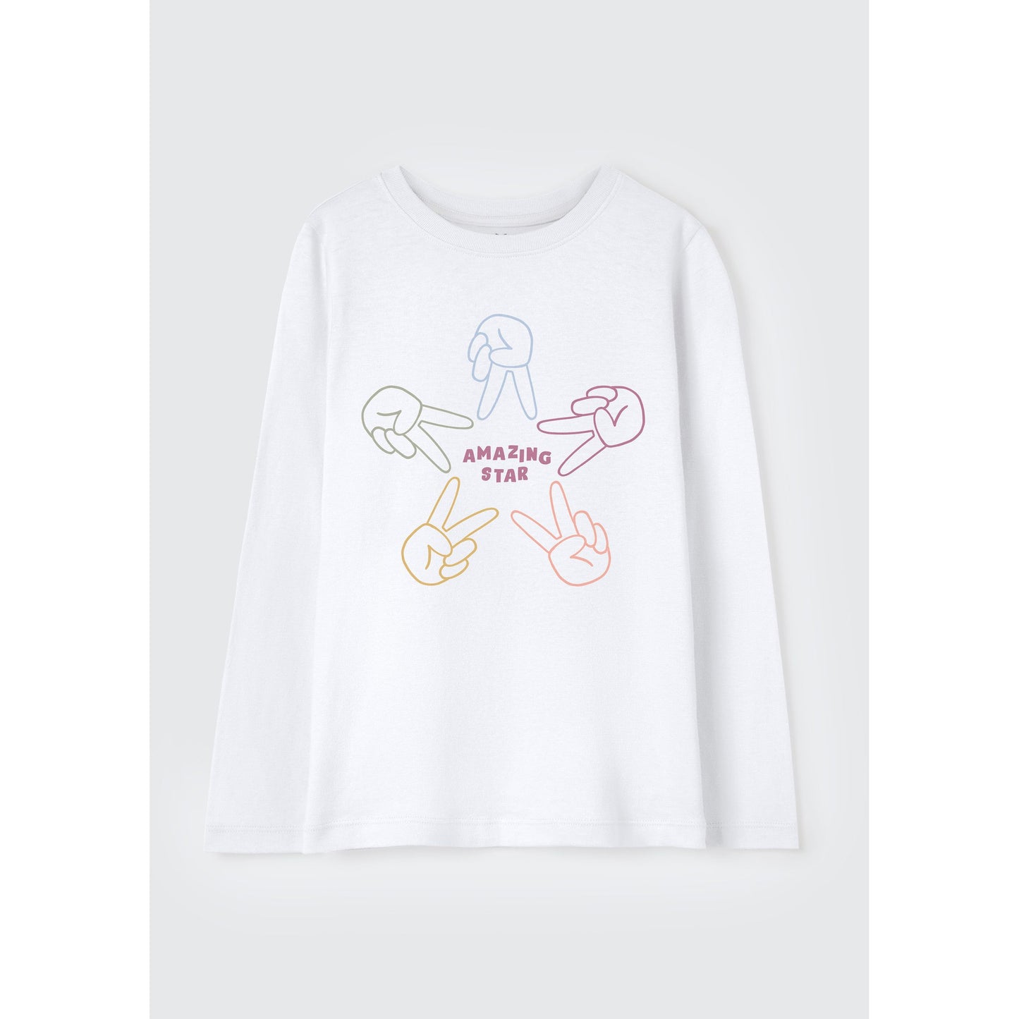 Top stampato a maniche lunghe per bambina - Hering Kids