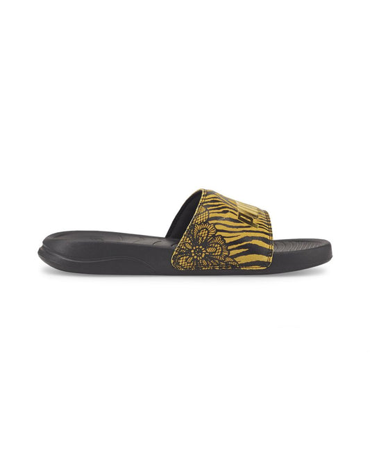 Zapatillas Popcat 20 Mujer Puma Negro-Amarillo Mineral