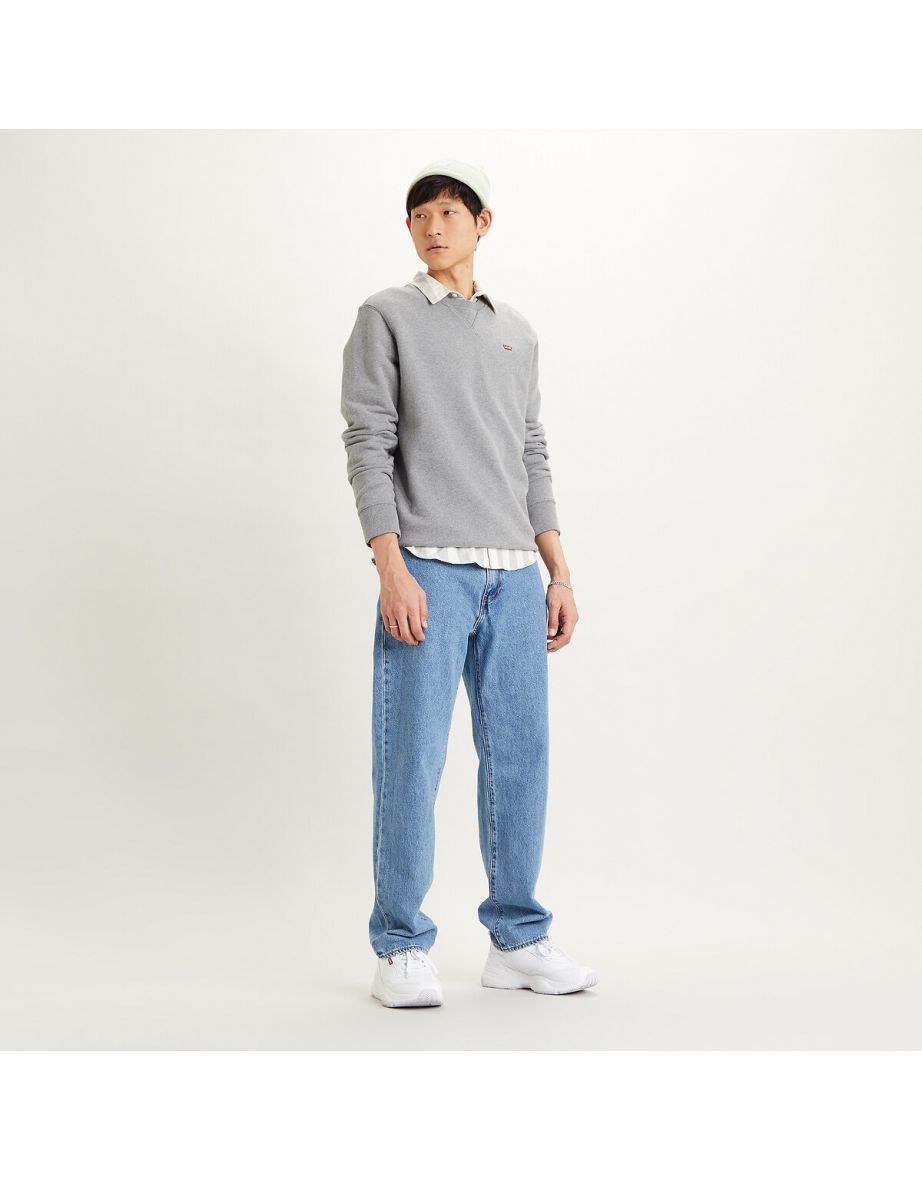 Sudadera de algodón con logo Chesthit y cuello redondo