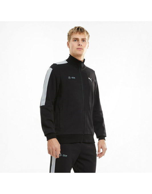 Blusa de trilha de gola alta Motorsport Mercedes em algodão