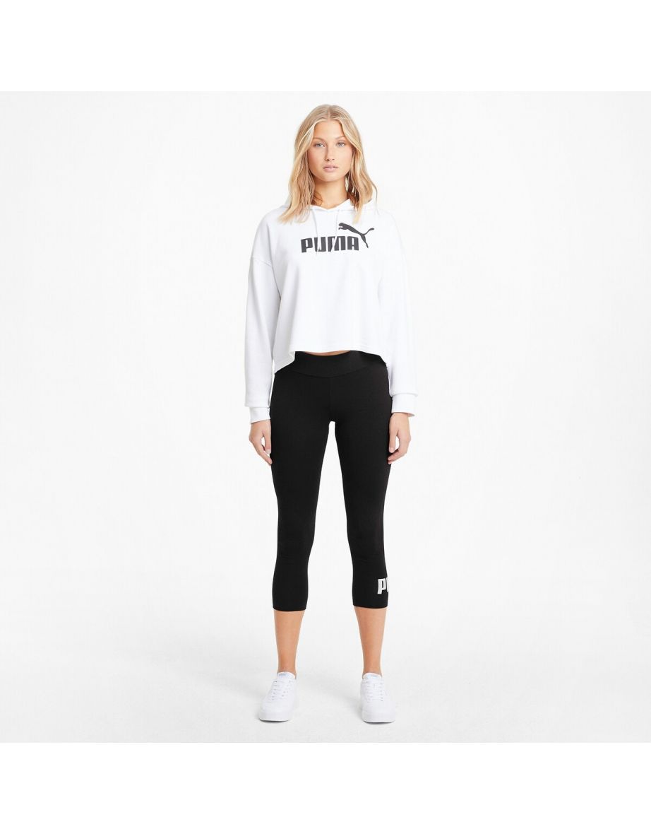 Leggings cropped in cotone organico