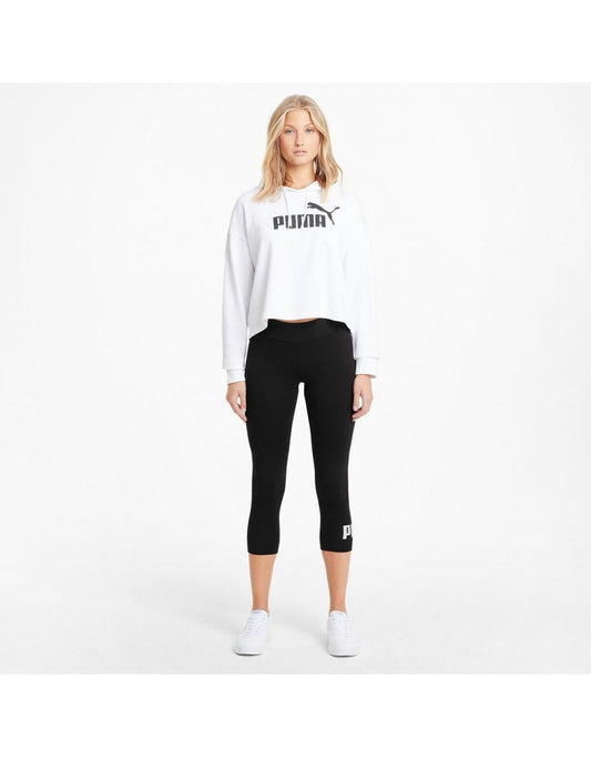 Leggings cropped in cotone organico